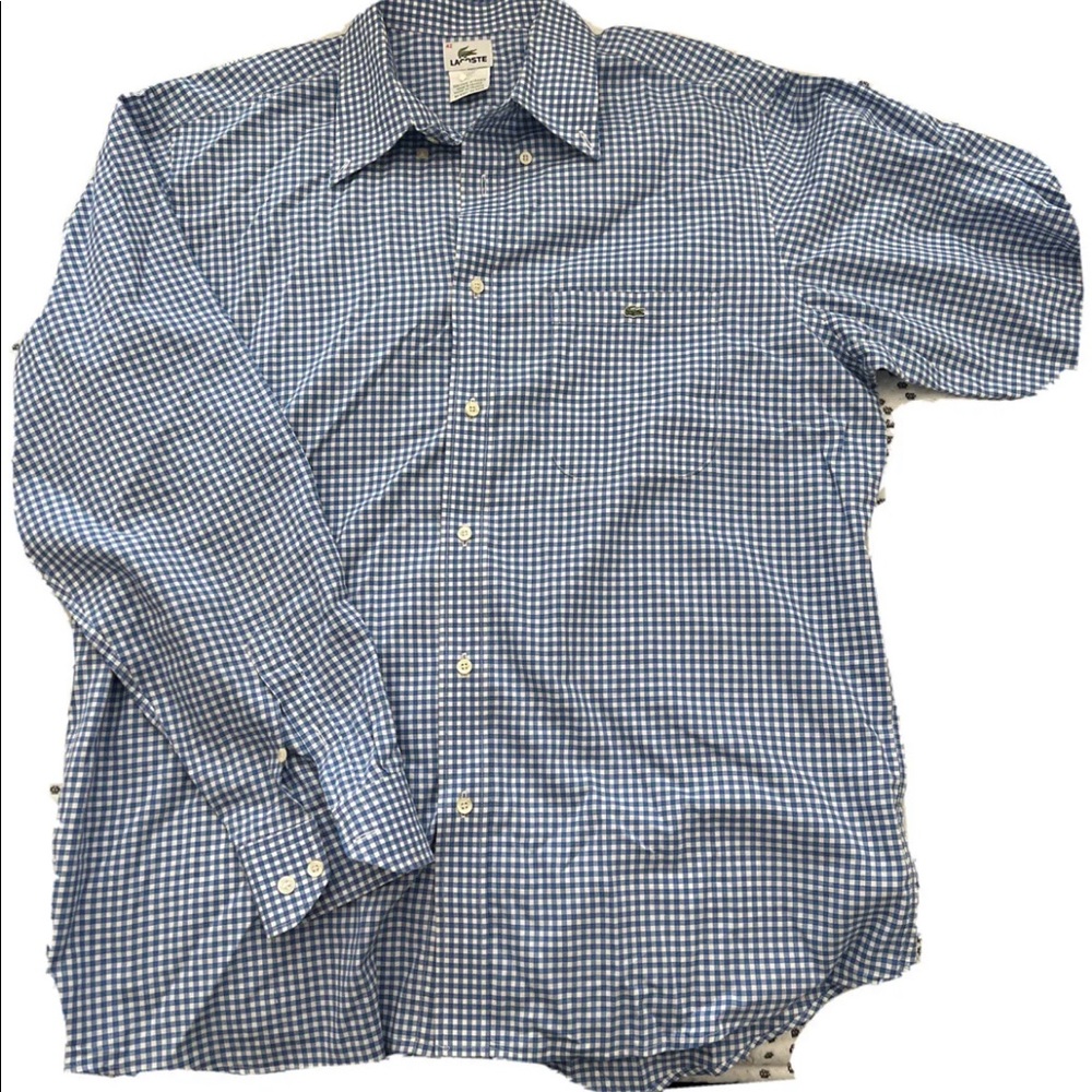Lacoste Mens Button Up Shirt